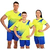 Футбольная форма
 комплект футболка и шорты LIDONG ADM-Z112 4XS-4XL (Желтый-синий)