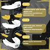 Капа для бокса Leone PD513 взрослая TOP GUARD Yellow (возраст 11+)