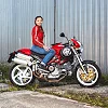 Женские мото джинсы W-TEC Panimali XL
