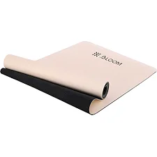 Килимок для фітнесу PU двошаровий BLOOM YOGA MAT LB7030 183x61x0,5см (Білий)