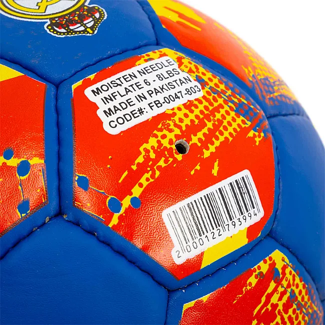 Футбольный мяч
 BALLONSTAR REAL MADRID FB-0047-803 №5 PU
-красный