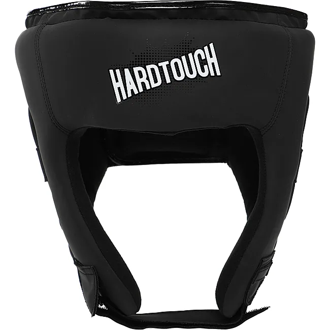 Шлем для бокса открытый PU HARD TOUCH BO-4440 (Черный)