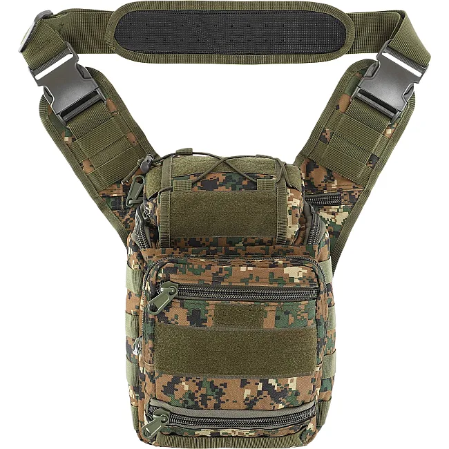 Сумка через плечо тактическая
 SILVER KNIGHT TY-803
 25х23х10см 6л (Камуфляж Multicam)