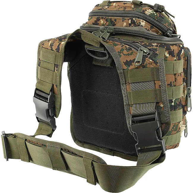 Сумка через плечо тактическая
 SILVER KNIGHT TY-803
 25х23х10см 6л (Камуфляж Multicam)