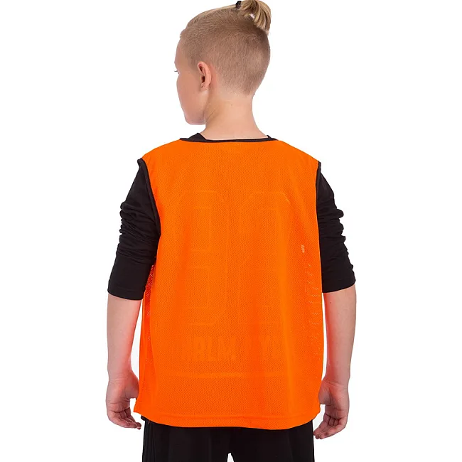 Манишка спортивная игровая цельная детская SP-SPORT CO-5541 57х50см (Красный)