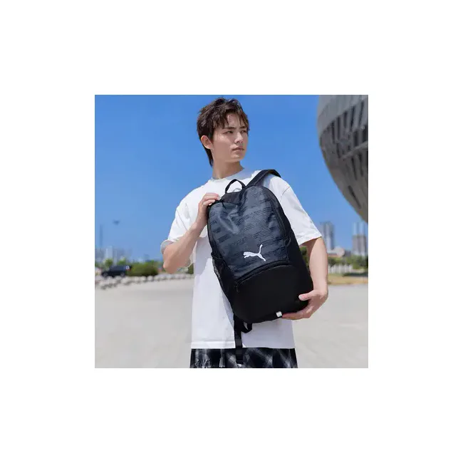 Рюкзак Puma individualRISE Backpack черный 20L 10x32x47 см