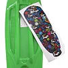 Пенни борд Penny Board круизер пластиковый со светящимися колесами 22