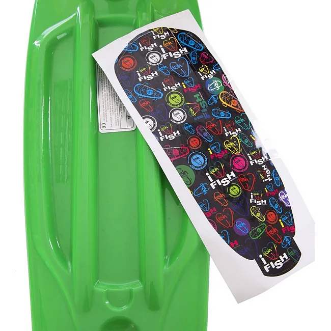 Пенни борд Penny Board круизер пластиковый со светящимися колесами 22