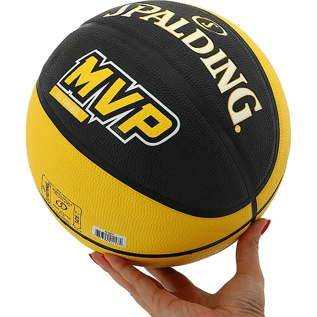 Баскетбольный мяч
 резиновый SPALDING MVP 84547Z
 7 (Черный-желтый)