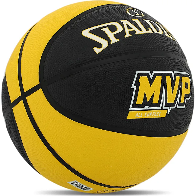 Баскетбольный мяч
 резиновый SPALDING MVP 84547Z
 7 (Черный-желтый)