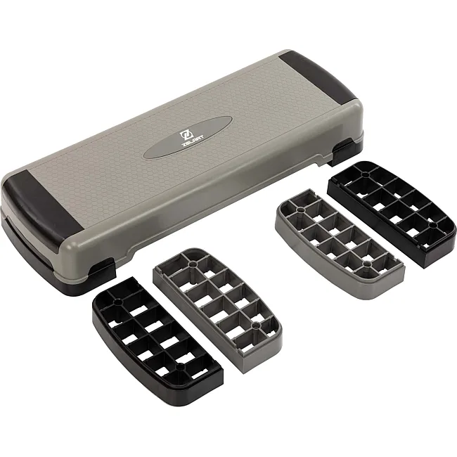 Степ-платформа для фитнеса и аэробики 3 уровня высоты ZELART
 FI-2585 (MD170 см
5) 90,5x32,5x15-25см