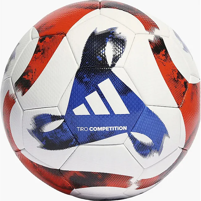 Футбольный мяч Adidas TIRO COM белый, синий, красный