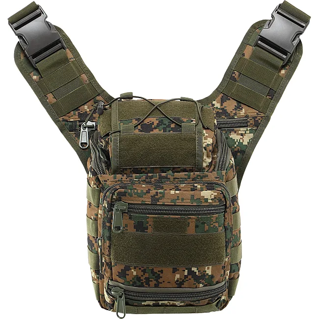 Сумка через плечо тактическая
 SILVER KNIGHT TY-803
 25х23х10см 6л (Камуфляж Multicam)
