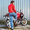 Женские мото джинсы W-TEC Panimali XL