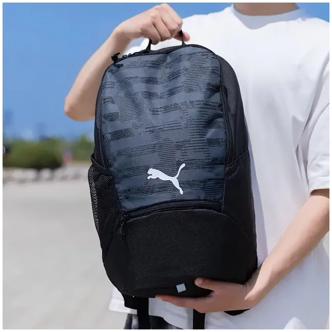 Рюкзак Puma individualRISE Backpack черный 20L 10x32x47 см