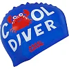 Шапочка для бассейна
 силиконовая юниорская MADWAVE
 Junior COOL DIVER M057310 (Синий)