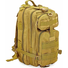 Штурмовой тактический рюкзак SILVER KNIGHT 3P 43x22x18см 17л (Хаки)