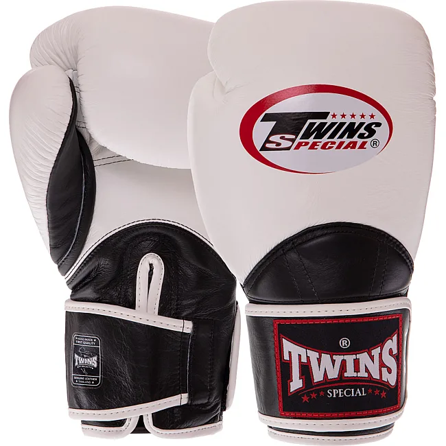 Боксерские перчатки кожаные TWINS BGVL11 VELCRO