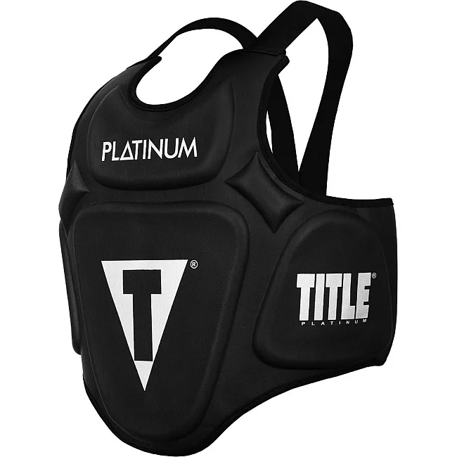 Защитный жилет тренера TITLE Platinum Prolific Body Protector Black