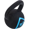 Гиря тренировочная цельная чугунная окрашенная LiveUp LP8041-24 вес 24кг