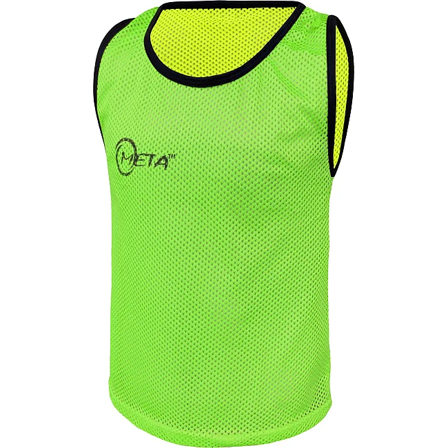 Монишка реверсная META Reversible Training Bib зеленый, желтый M