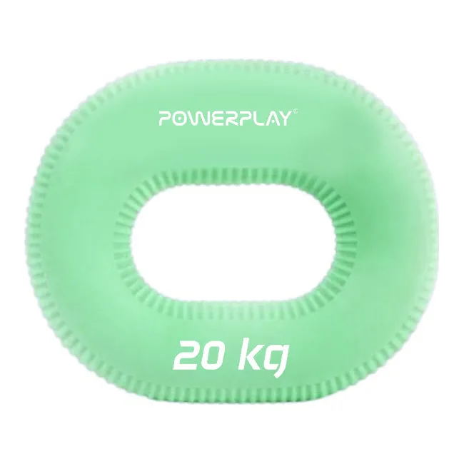 Еспандер кистьовий силіконовий PowerPlay PP-4336 Medium 20 кг. Зелений
