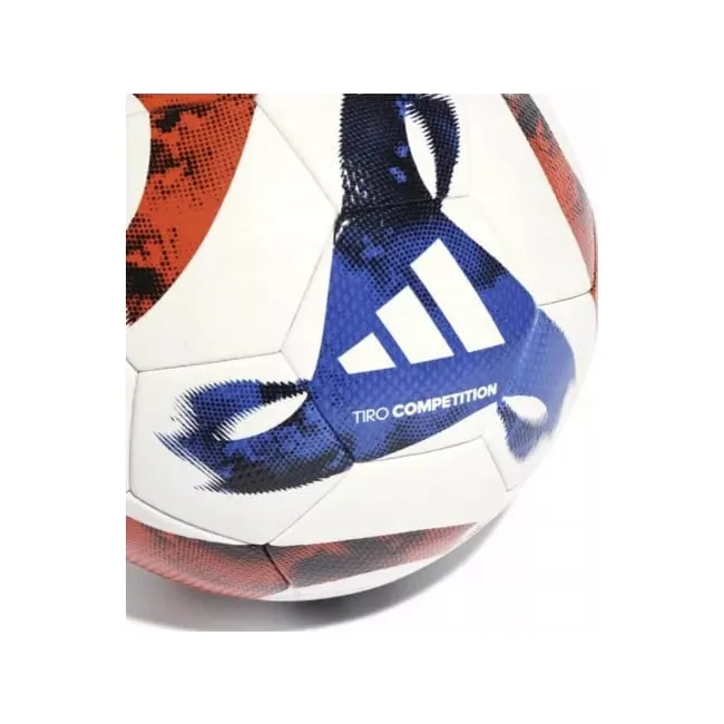 Футбольный мяч Adidas TIRO COM белый, синий, красный