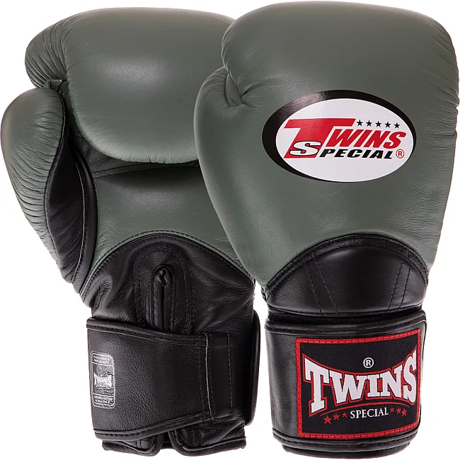 Боксерские перчатки кожаные TWINS BGVL11 VELCRO