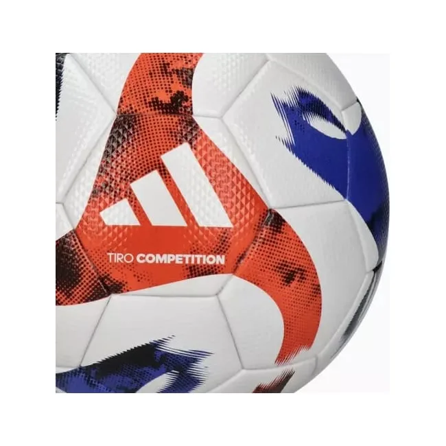 Футбольный мяч Adidas TIRO COM белый, синий, красный