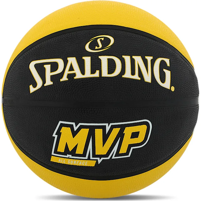 Баскетбольный мяч
 резиновый SPALDING MVP 84547Z
 7 (Черный-желтый)