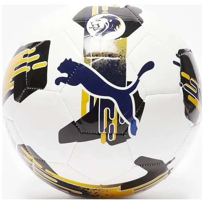 Футбольный футбольный Puma Orbita 6 SPFL MS белый, черный, синий