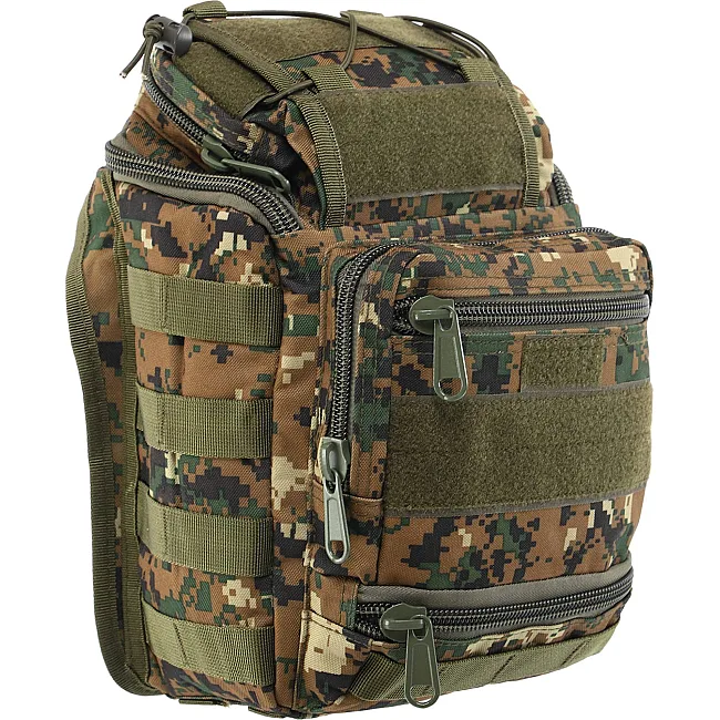 Сумка через плечо тактическая
 SILVER KNIGHT TY-803
 25х23х10см 6л (Камуфляж Multicam)