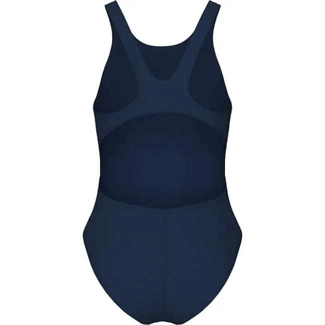 Купальник закрытый для девочек Arena TEAM SWIMSUIT SWIM TECH SOLID темно-синий
