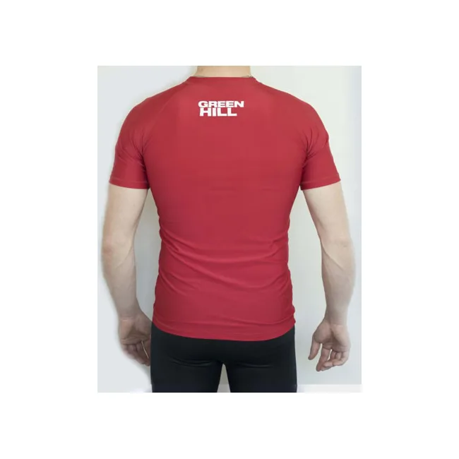 Эластичная футболка RASH GUARD Green Hill RGS-3558 (Красный)