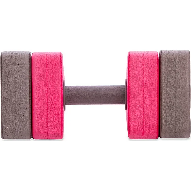 Гантель для аквафитнеса и аквааэробики аква-гантель Aqua Dumbbell MADWAVE
 Triangle Bar Float M082601 1шт (Серый)