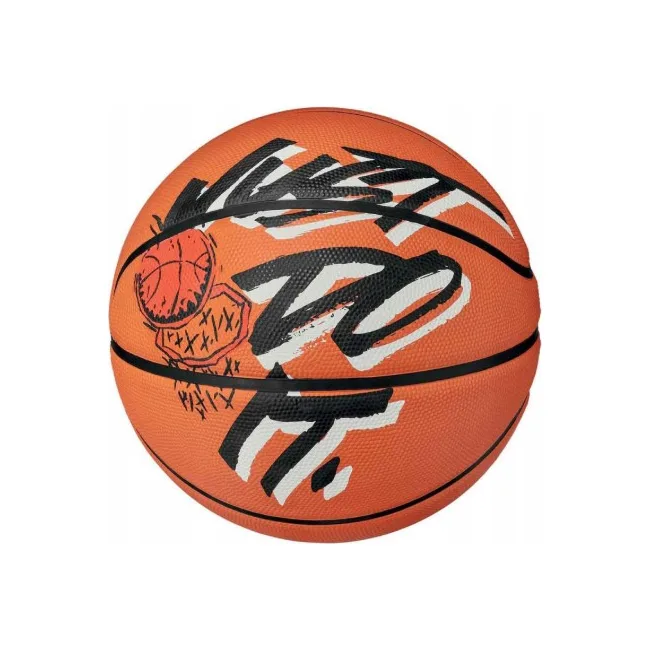 Мяч баскетбольный Nike EVERYDAY PLAYGROUND 8P GRAPHIC DEFLATED AMBER/WHITE/BLACK/BLACK size 5