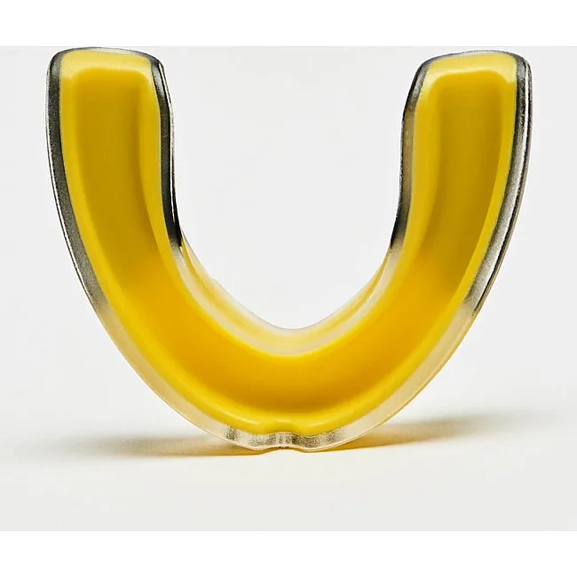 Капа для бокса Leone PD513 взрослая TOP GUARD Yellow (возраст 11+)