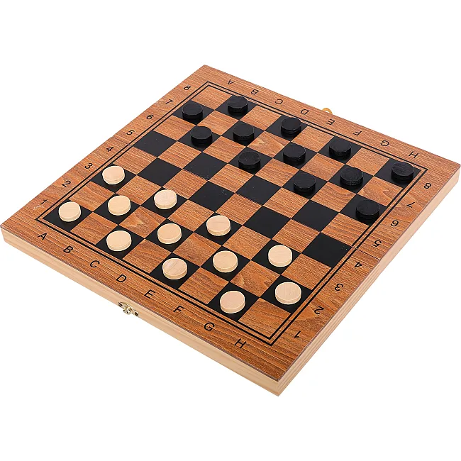 Шахматы шашки нарды 3 в 1 набор настольных игр деревянные ZOOCEN ZC7234
 34см x 34см х 2,5см