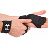 Перчатки-накладки для тяжелой атлетики и зала UNDER ARMOUR
 BC-9992 (Черный-красный)