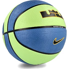 М'яч баскетбольний Nike PLAYGROUND 2.0 8P L JAMES DEFLATED LIME GLOW/BK/UNIVERSITY GOLD/BLACK size 7
