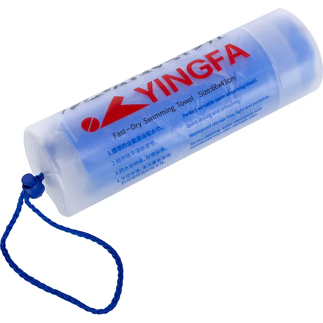 Полотенце впитывающее спортивное YINGFA A6331 (Голубой)