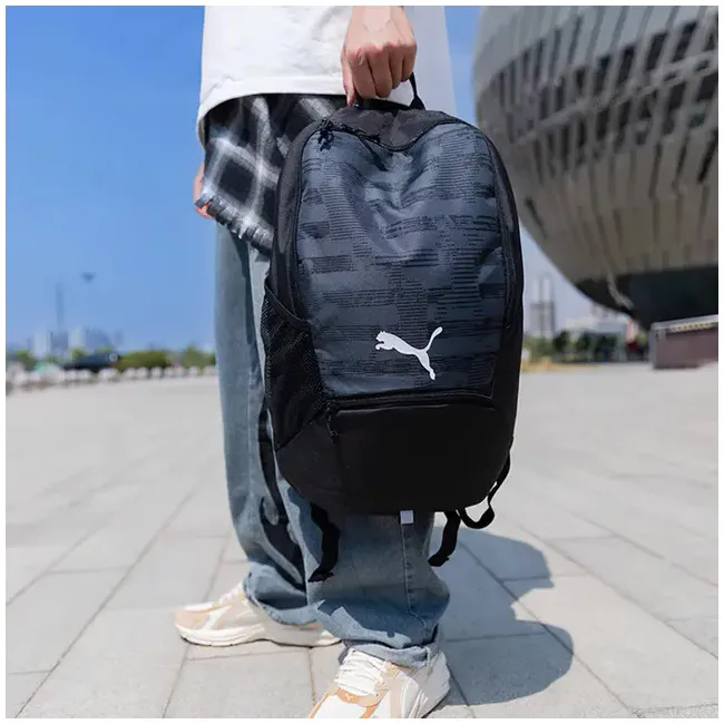 Рюкзак Puma individualRISE Backpack черный 20L 10x32x47 см