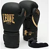 Боксерські рукавиці Leone GN059D Black/Gold (капу в комплекті)