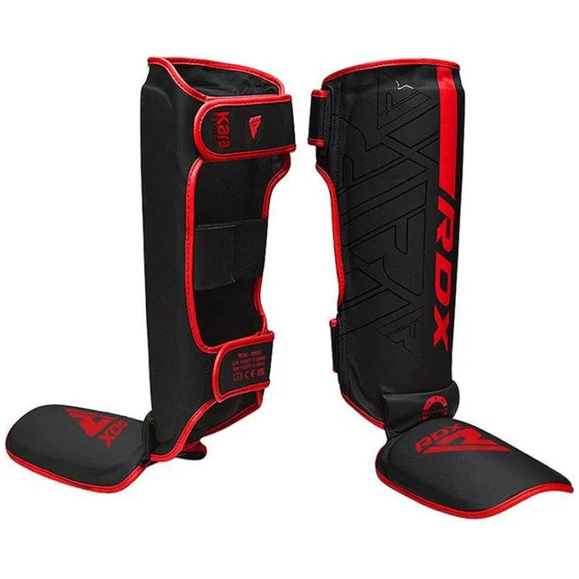 Защита голени и стопы RDX F6 MATTE RED