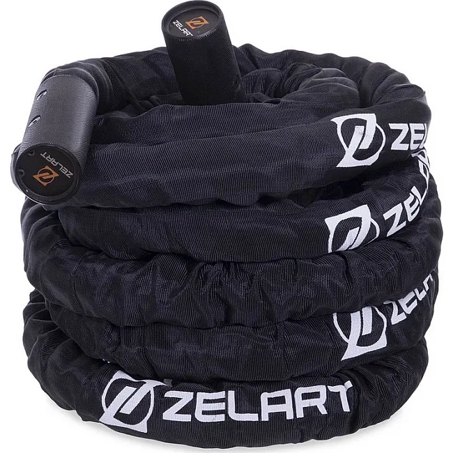 Канат для кроссфита в защитном рукаве
 ZELART
 FI-2631-9 9м