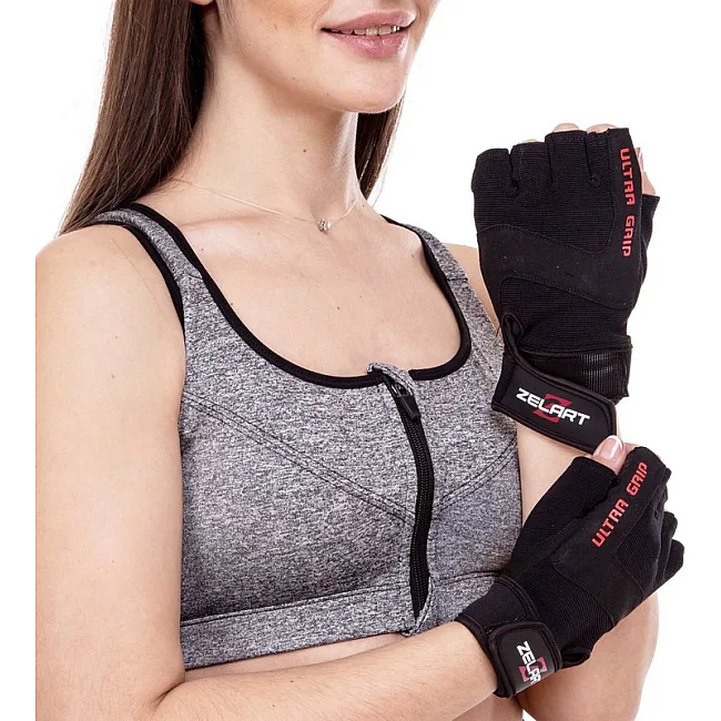 Спортивные перчатки
 ZELART

 SB-161567 (Черный)