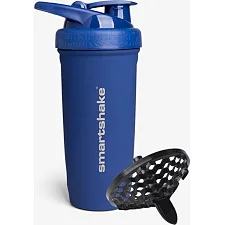 Спортивний шейкер SMARTSHAKE металевий Reforce Stainless Steel 30oz/900ml Navy Blue