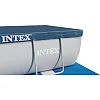 Басейн каркасний прямокутний 21в1 INTEX 26792, 488 x 244 x 107 см + машина для створення бульбашок