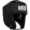 Боксерский шлем с защитой макушки искусственная кожа BOXER 2030-N (Черный)