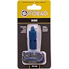 Свисток спортивный судейский пластиковый со шнурком MINI FOX40-MINI (Синий)